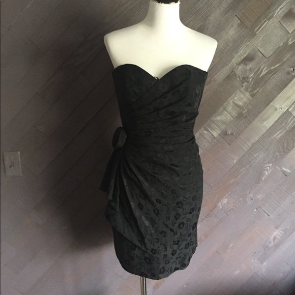 Vintage Long Black Dress